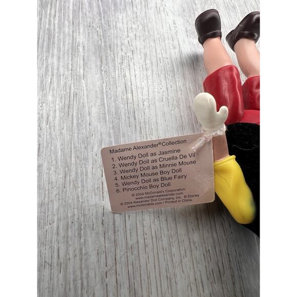 2004 Vintage Collectible Memorabilia Madame Alexander Pinocchio Boy Doll - Picture 7 of 8